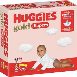 Huggies Gold Nappies Size 2 Jumbo 94's