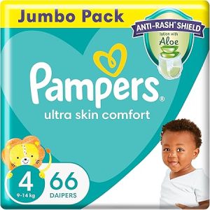 Baby Dry Nappies Jumbo Pack Size 4 66's