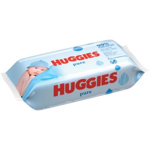 Huggies Baby Cleansing Wipes Pure 56 Pack